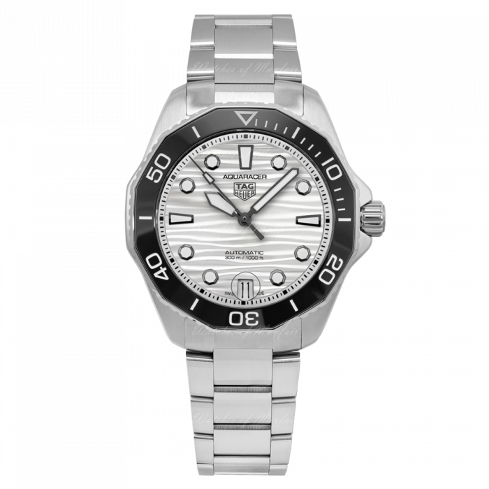Tag Heuer Aquaracer Professional 300 Automatic White Dial Silver Steel Strap Watch for Men - WBP231C.BA0626 Buy Now By Tag Heuer