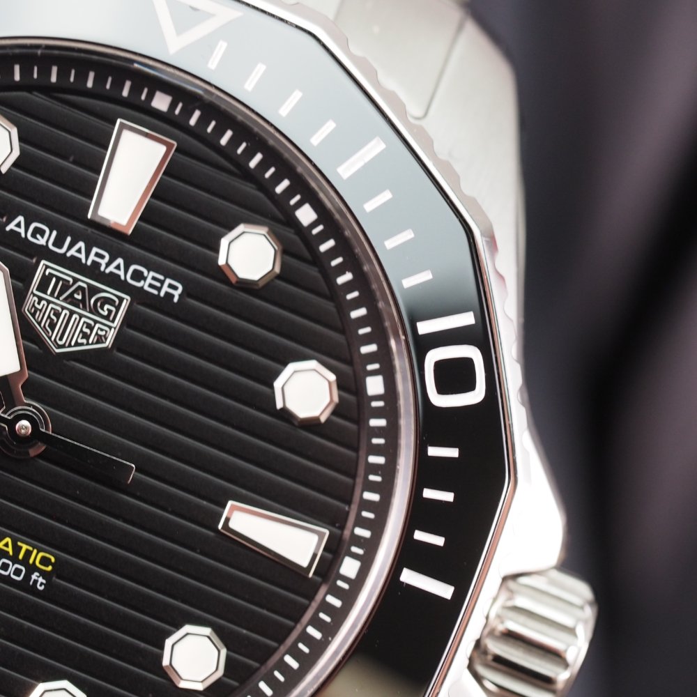 Tag Heuer Aquaracer Professional 300 Automatic Black Dial Silver Steel Strap Watch for Men - WBP201A.BA0632 Buy Now By Tag Heuer