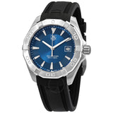 Tag Heuer Aquaracer Caliber 5 Blue Dial Black Rubber Strap Watch for Men - WAY2112.FT8021 Buy Now By Tag Heuer