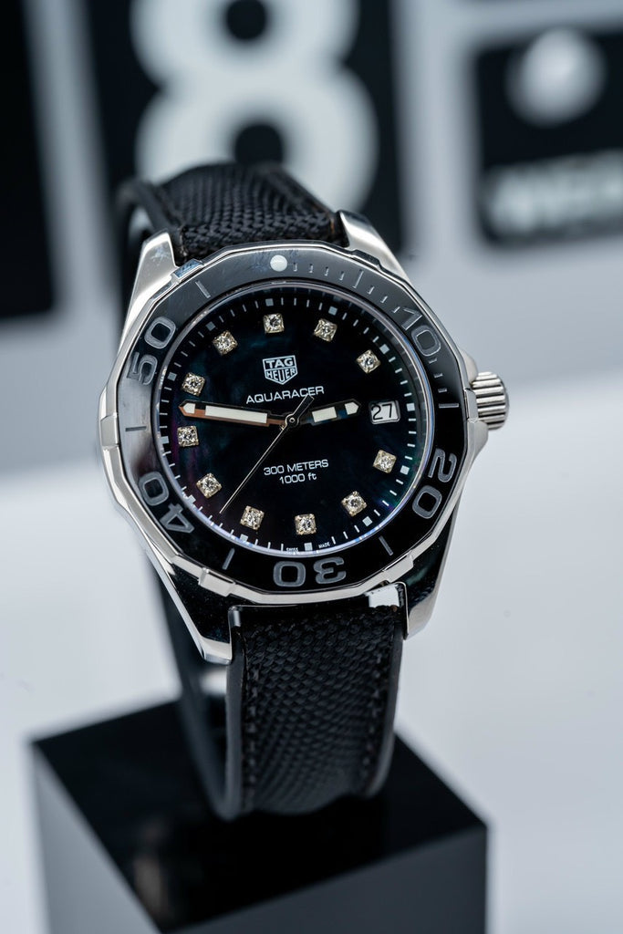 Tag Heuer Aquaracer Black Mother of Pearl Dial Watch for Women - WAY131M.FT6092 Buy Now By Tag Heuer