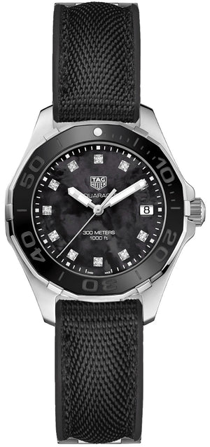 Tag Heuer Aquaracer Black Mother of Pearl Dial Watch for Women - WAY131M.FT6092 Buy Now By Tag Heuer