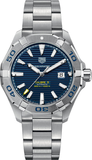 Tag Heuer Aquaracer Blue Dial Watch for Men - WAY2012.BA0927 Buy Now By Tag Heuer