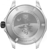 Tag Heuer Aquaracer Calibre 5 Moon Black Dial Black Nylon Strap Watch for Men - WAY201J.FC6370 Buy Now By Tag Heuer