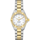 Tag Heuer Aquaracer Quartz Diamonds Mother of Pearl Dial Two Tone Steel Strap Watch for Women - WBD1423.BB0321 Buy Now By Tag Heuer