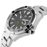 Tag Heuer Aquaracer Calibre 5 Grey Dial Silver Steel Strap Watch for Men - WBD2113.BA0928 Buy Now By Tag Heuer