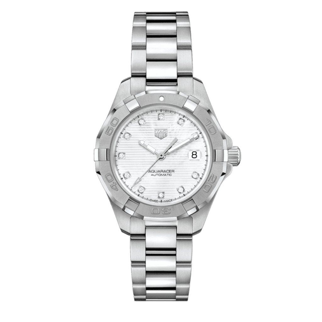 Tag Heuer Aquaracer White Mother of Pearl Dial Watch for Women - WBD1314.BA0740 Buy Now By Tag Heuer