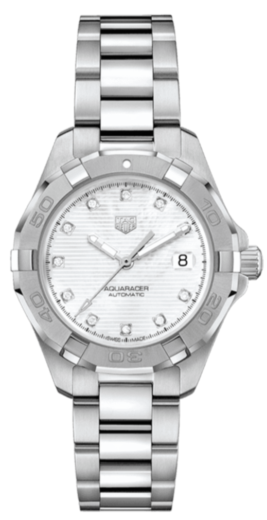 Tag Heuer Aquaracer White Mother of Pearl Dial Watch for Women - WBD1314.BA0740 Buy Now By Tag Heuer