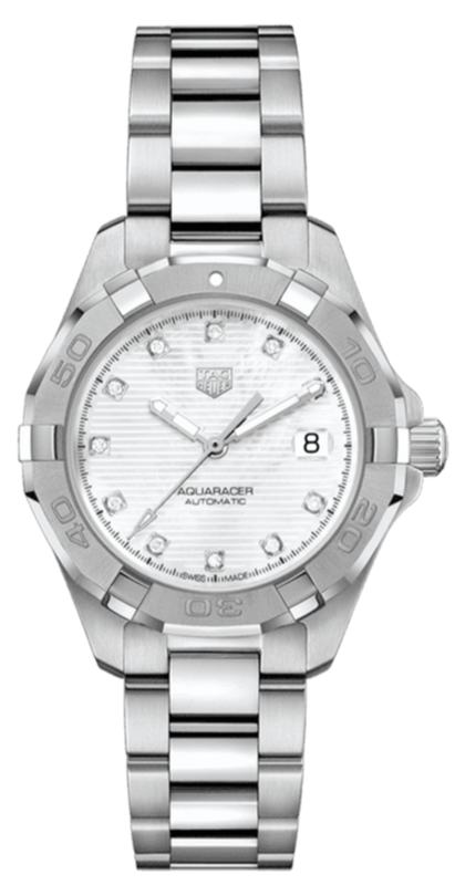 Tag Heuer Aquaracer White Mother of Pearl Dial Watch for Women - WBD1314.BA0740 Buy Now By Tag Heuer