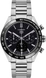 Tag Heuer Carrera Automatic Chronograph Black Dial Silver Steel Strap Watch for Men - CBN2A1B.BA0643 Buy Now By Tag Heuer