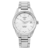 Tag Heuer Carrera Automatic Caliber 5 White Dial Silver Steel Strap Watch for Men - WAR211B.BA0782 Buy Now By Tag Heuer