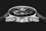 Tag Heuer Carrera Automatic Chronograph Black Dial Black Leather Strap Watch for Men - CBS2210.FC6534 Buy Now By Tag Heuer