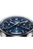 Tag Heuer Carrera Chronograph Blue Dial Blue Leather Strap Watch for Men - CBS2212.FC6535 Buy Now By Tag Heuer