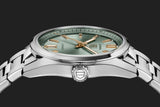 Tag Heuer Carrera Date Automatic 18K Green Dial Silver Steel Strap Watch for Women - WBN2312.BA0001 Buy Now By Tag Heuer
