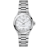 Tag Heuer Carrera Diamonds Mother of Pearl Dial Silver Steel Strap Watch for Women - WBN2412.BA0621 Buy Now By Tag Heuer