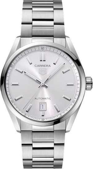 Tag Heuer Carrera Date Silver Dial Silver Steel Strap Watch for Women - WBN2111.BA0639 Buy Now By Tag Heuer