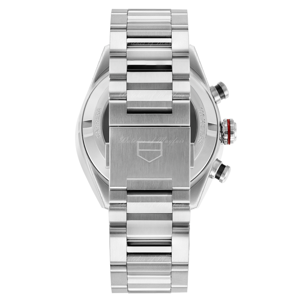 Tag Heuer Carrera Porsche Chronograph Grey Dial Silver Steel Strap Watch for Men - CBN2A1F.BA0643 Buy Now By Tag Heuer