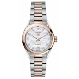 Tag Heuer Carrera Date Automatic Mother of Pearl Dial Two Tone Steel Strap Watch for Women - WBN2450.BD0569 Buy Now By Tag Heuer