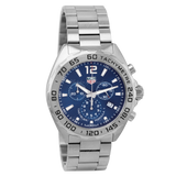 Tag Heuer Formula 1 Chronograph Blue Dial Silver Steel Strap Watch for Men - CAZ101K.BA0842 Buy Now By Tag Heuer