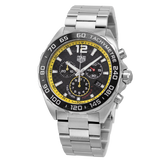 Tag Heuer Formula 1 Chronograph Black Dial Silver Steel Strap Watch for Men- CAZ101AC.BA0842 Buy Now By Tag Heuer