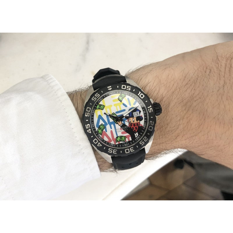 Tag Heuer Formula 1 Alec Monopoly White Dial Watch for Men - WAZ1119.FT8023 Buy Now By Tag Heuer