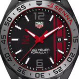 Tag Heuer Formula 1 Senna Special Edition Black Dial Two Tone Rubber Strap Watch for Men - WAZ1014.FT8027 Buy Now By Tag Heuer