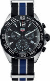 Tag Heuer Formula 1 Quartz Chronograph Black Dial Two Tone NATO Strap Watch for Men - CAZ1010.FC8197 Buy Now By Tag Heuer