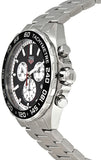Tag Heuer Formula 1 Chronograph Black Dial Silver Steel Strap Watch for Men - CAZ101E.BA0842 Buy Now By Tag Heuer