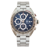 Tag Heuer Formula 1 Automatic Chronograph Blue Dial Silver Strap Watch for Men - CAZ2015.BA0876 Buy Now By Tag Heuer