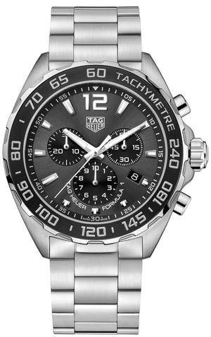 Tag Heuer Formula 1 Anthracite Dial Silver Steel Strap Watch for Men - CAZ1011.BA0842 Buy Now By Tag Heuer