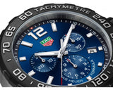 Tag Heuer Formula 1 Chronograph Blue Dial Silver Steel Strap Watch for Men - CAZ101AV.BA0842 Buy Now By Tag Heuer