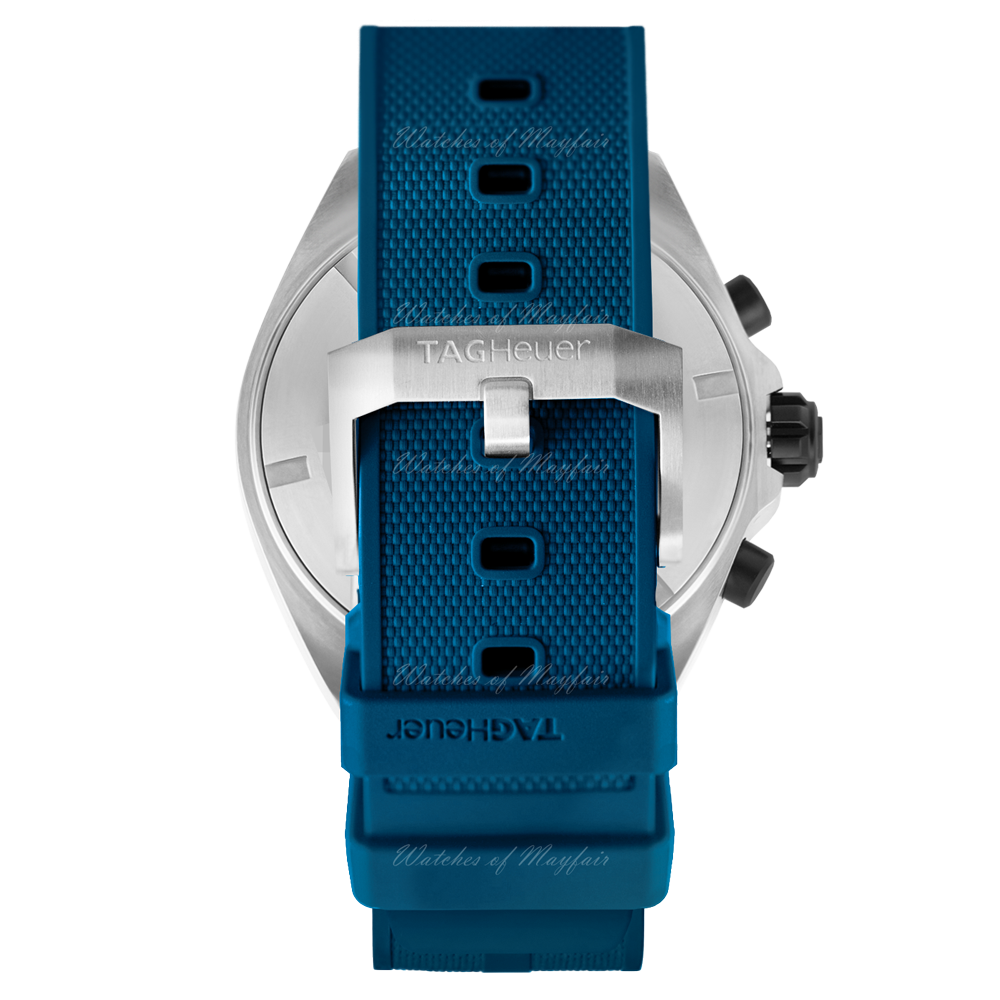 Tag Heuer Formula 1 Chronograph Blue Dial Blue Rubber Strap Watch for Men - CAZ101AV.FT8077 Buy Now By Tag Heuer