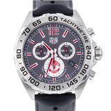 Tag Heuer Formula 1 Manchester United Special Edition Grey Dial Black Silicone Strap Watch for Men - CAZ101M.FT8024 Buy Now By Tag Heuer