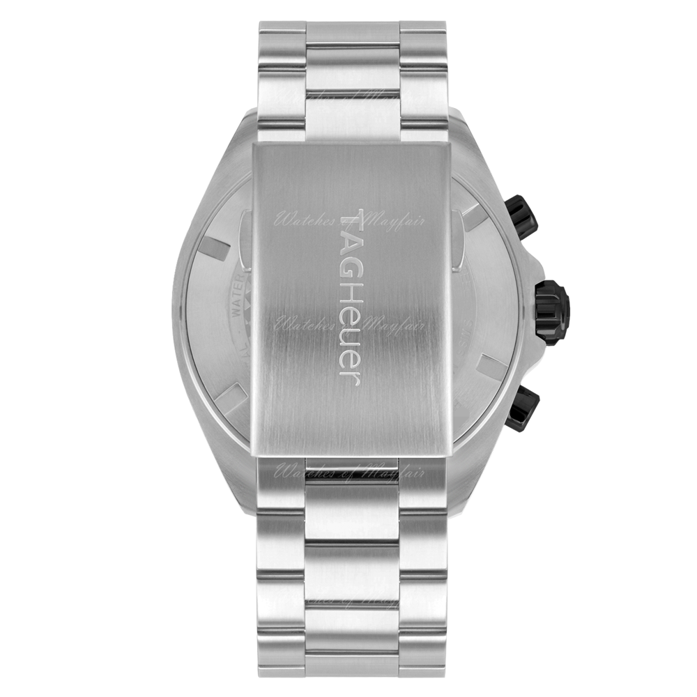 Tag Heuer Formula 1 Chronograph Ceramic Black Dial Silver Steel Strap Watch for Men - CAZ101AH.BA0842 Buy Now By Tag Heuer