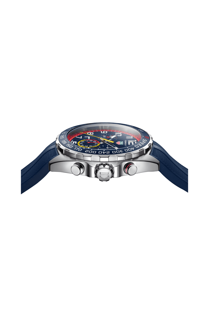 Tag Heuer Formula 1 Red Bull Racing Chronograph Blue Dial Blue Rubber Strap Watch for Men - CAZ101AL.FT8052 Buy Now By Tag Heuer