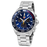Tag Heuer Formula 1 Red Bull Racing Chronograph Blue Dial Silver Steel Strap Watch for Men - CAZ101AK.BA0842 Buy Now By Tag Heuer