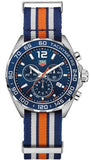 Tag Heuer Formula 1 Chronograph 43mm Blue Dial NATO Strap Watch for Men - CAZ1014.FC8196 Buy Now By Tag Heuer