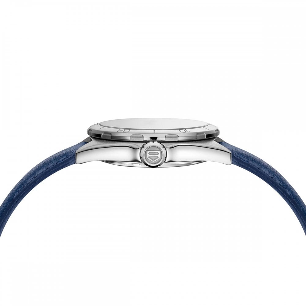 Tag Heuer Formula 1 Quartz Blue Dial Blue Leather Strap Watch for Women - WBJ1412.FC8233 Buy Now By Tag Heuer