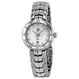 Tag Heuer Link Diamonds Mother of Pearl Dial Silver Steel Strap Watch for Women - WAT1417.BA0954 Buy Now By Tag Heuer