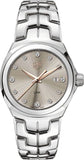 Tag Heuer Link Quartz Brown Dial Silver Steel Strap Watch for Women - WBC131E.BA0649 Buy Now By Tag Heuer