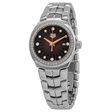Tag Heuer Link Quartz Diamonds Black Dial Silver Steel Strap Watch for Men - WBC131G.BA0649 Buy Now By Tag Heuer
