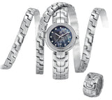 Tag Heuer Link Trilogy Cameron Diaz Diamonds Mother of Pearl Dial Silver Steel Strap Watch for Women - WAT1419.BA0954 Buy Now By Tag Heuer