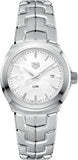 Tag Heuer Link Quartz Mother of Pearl Dial Silver Steel Strap Watch for Women - WBC1310.BA0600 Buy Now By Tag Heuer