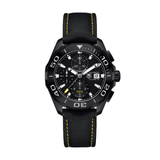 Tag Heuer Aquaracer PVD Black Dial Watch for Men - CAY218A.FC6361 Buy Now By Tag Heuer