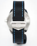 Tag Heuer Aquaracer Calibre 5 Automatic Black Dial Black Nylon Strap Watch for Men - WAY201C.FC6395 Buy Now By Tag Heuer