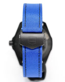 Tag Heuer Aquaracer Calibre 5 Automatic Titanium Blue Dial Blue Nylon Strap Watch for Gents - WAY208B.FC6382 Buy Now By Tag Heuer