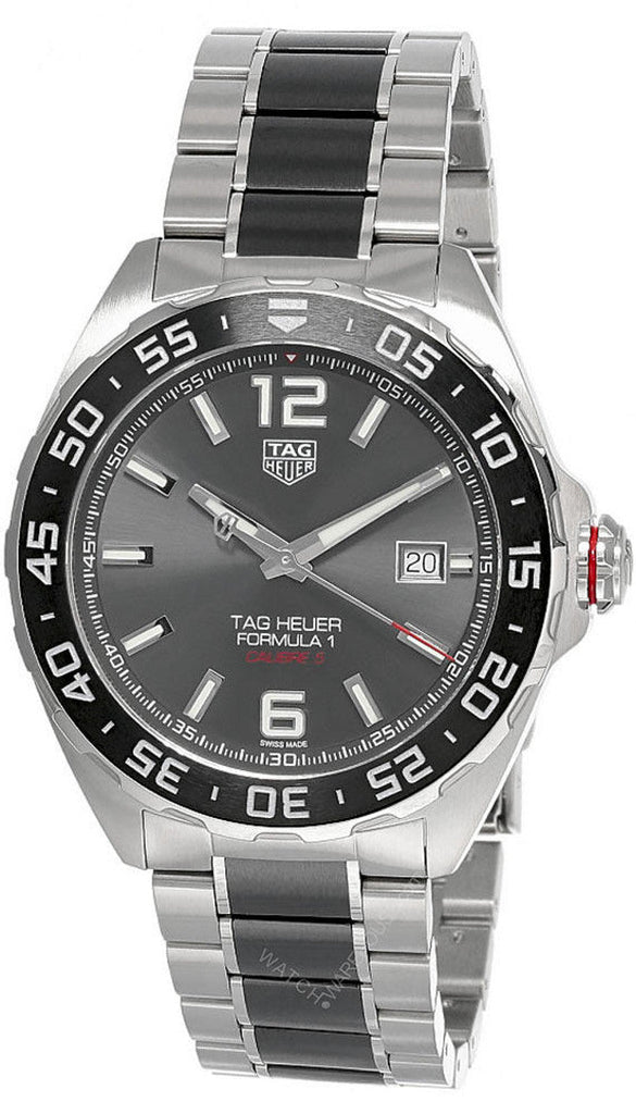 Tag Heuer Formula 1 Anthracite Dial Watch for Men - WAZ2011.BA0843 Buy Now By Tag Heuer