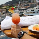 Tag Heuer Formula 1 Senna Special Edition Black Dial Two Tone Rubber Strap Watch for Men - WAZ1014.FT8027