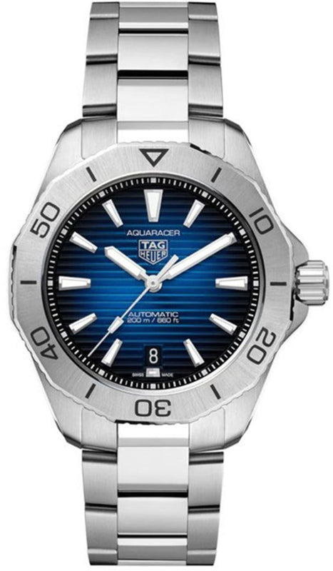 Tag Heuer Aquaracer Professional 200 Automatic Blue Dial Silver Steel Strap Watch for Men - WBP2111.BA0627 Buy Now By Tag Heuer