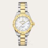 Tag Heuer Aquaracer White Mother of Pearl Dial Two Tone Steel Strap Watch for Women - WBD1322.BB0320 Buy Now By Tag Heuer