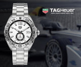 Tag Heuer Formula 1 Calibre 6 Automatic White Dial Silver Steel Strap Watch for Men - WAZ2013.BA0842 Buy Now By Tag Heuer